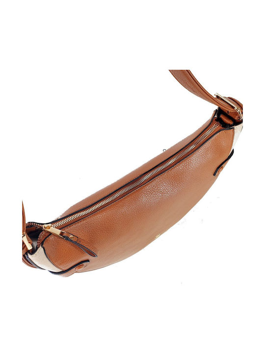 Leather Women's Bag Shoulder Tabac Brown