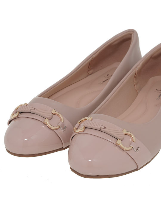 Damen Ballerinas Rosa