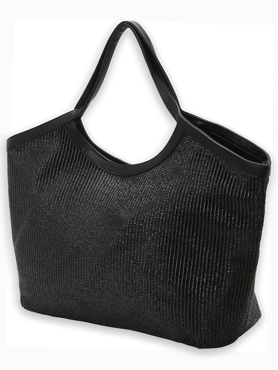 Straw Women's Bag Shoulder Black