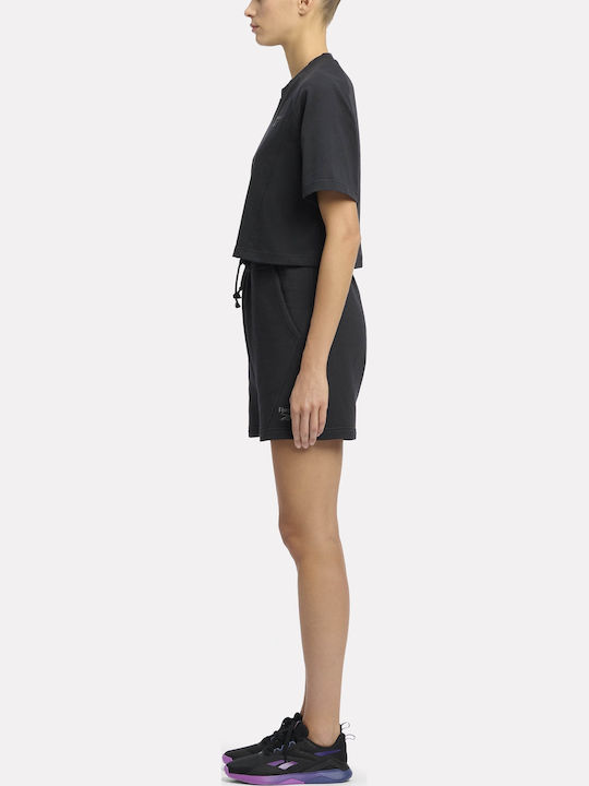 Reebok Women's Icon Elements Tee Black Black