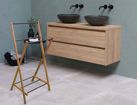 Sepio Rack de Baie cu 4 Locuri De Podea cu șuruburi ​1.3x1.3cm Gri