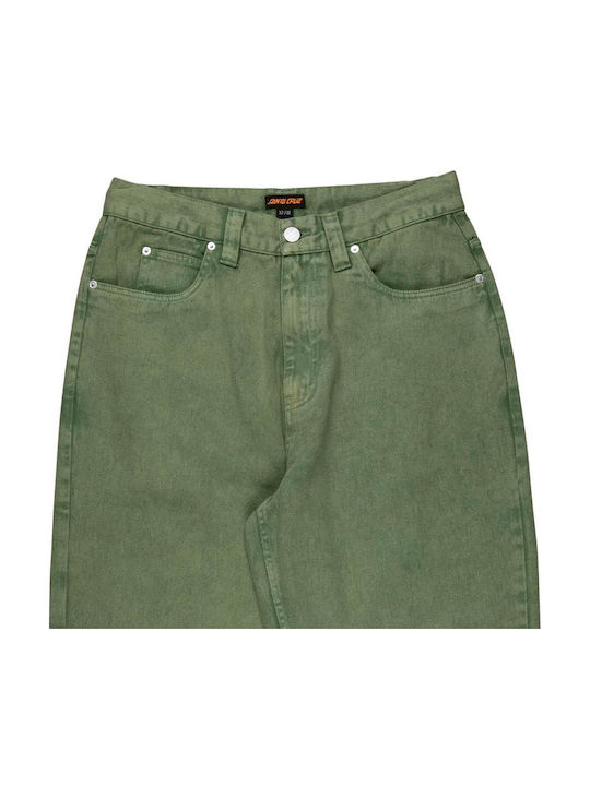 Men's Jeans Pants Green