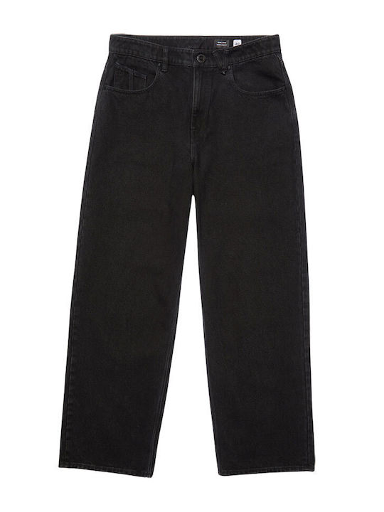 Chillow Men's Jeans Pants with Loose Fit Black