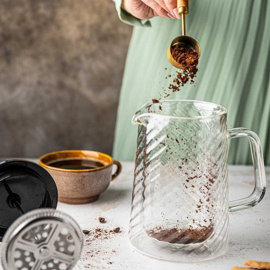 Klausberg Manual Filter Coffee Maker Stainless Steel Silver 600ml