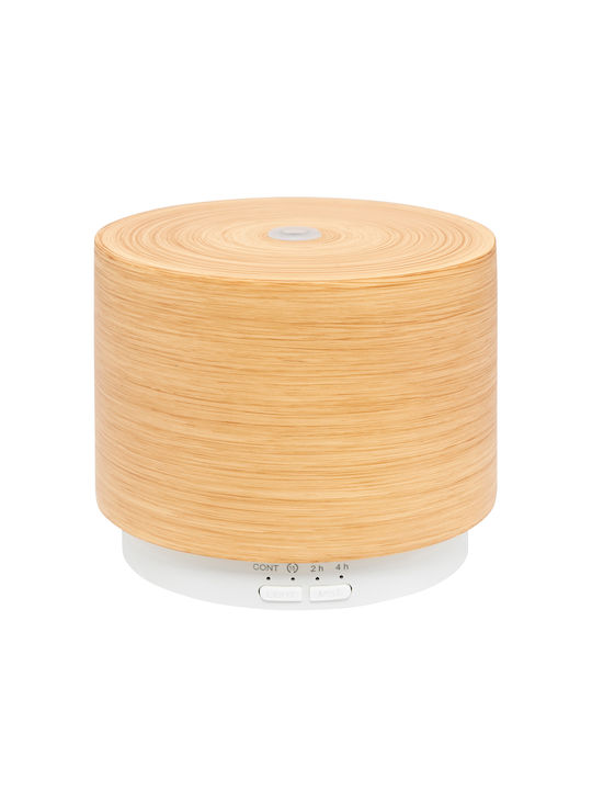 Led Συσκευή Αρωματοθεραπείας Μπεζ 100ml 207014