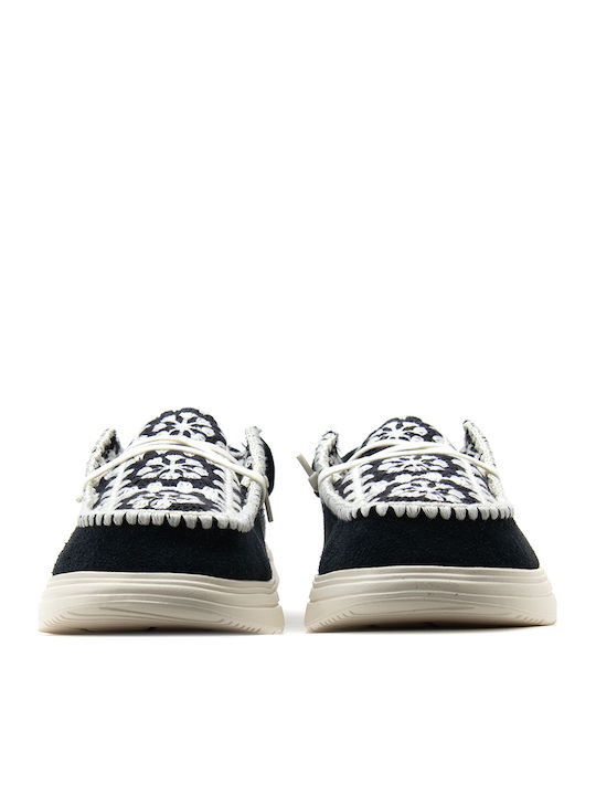 Hey Dude Wendy Women's Moccasins in White Color