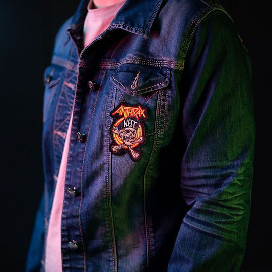 Σετ 3 Ραφτά Patches Anthrax