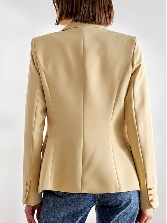 Cuca Women's Blazer Beige