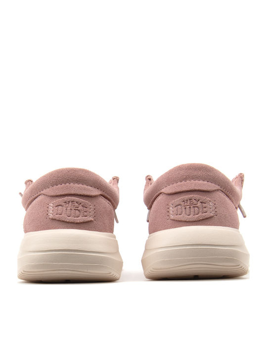 Wendy Women's Moccasins in Pink Color