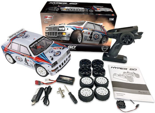 RC Vehicle Amewi Hyper Go Lancia Delta HF Integrale Rallye Drift 4WD 1:14
