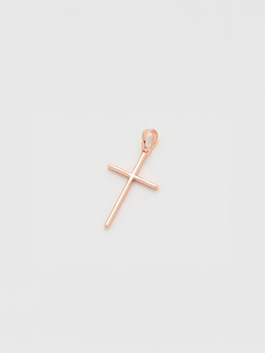 Chrysothemiss Damen Rosé Vergoldet Kreuz
