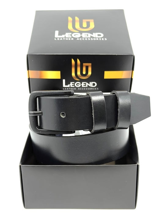 Men's Belt Leather Black