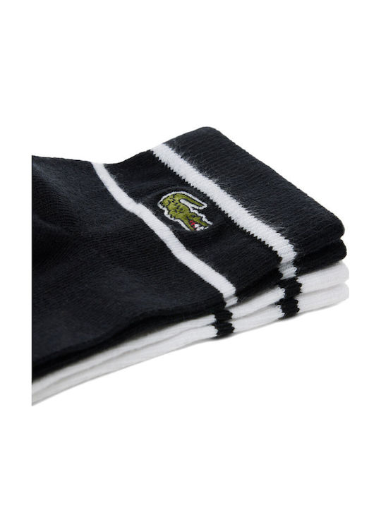 Lacoste Herren Socken Schwarz 2Pack