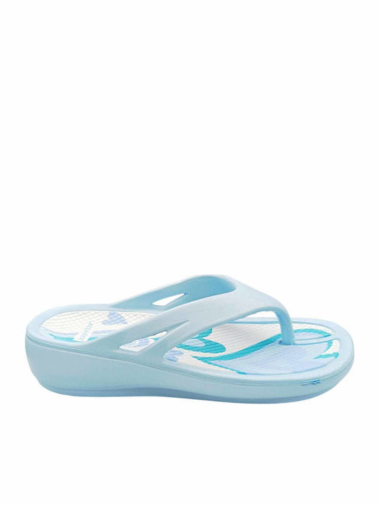 Women's Flip Flops Light Blue