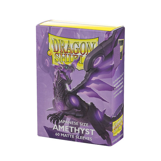 Dragon Shield Manșoane De Carduri Mat Violeți Japonezi Dimensiune 60 Bucăți