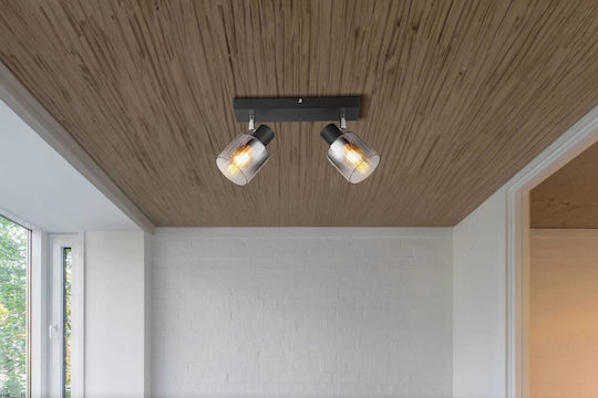 Globo Lighting Διπλό Σποτ με Ντουί E14