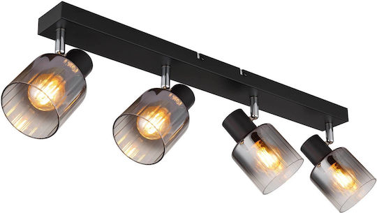 Globo Lighting Σποτ με 4 Φώτα Globo Lighting Σποτ με 4 Φώτα