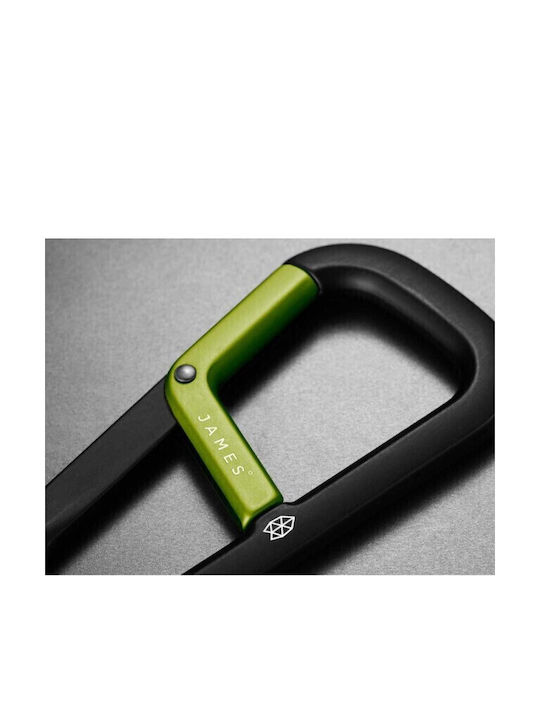 Karabiner-Schlüsselanhänger James Brand Hardin Moss
