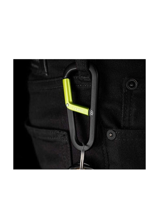Karabiner-Schlüsselanhänger James Brand Hardin Orange