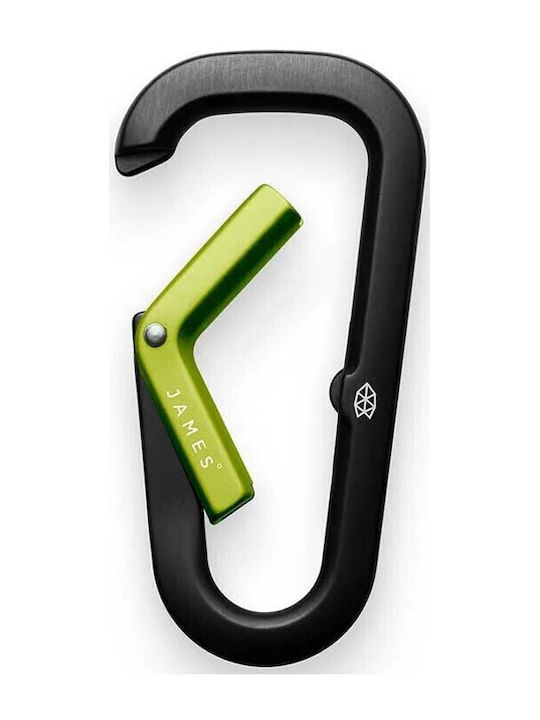Karabiner-Schlüsselanhänger James Brand Hardin Orange