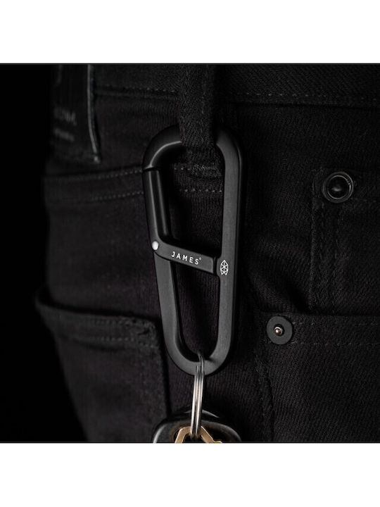 Karabiner-Schlüsselanhänger James Brand Hardin Orange