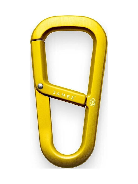 Karabiner-Schlüsselanhänger James Brand Hardin Orange