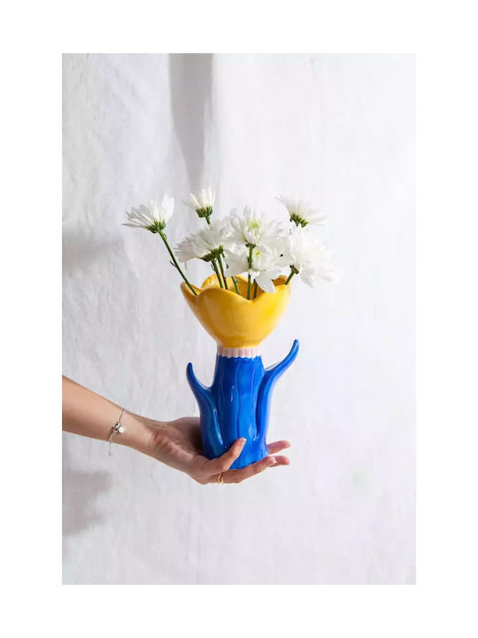 DOIY Decorative Vase Blue