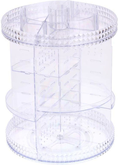 Rotating Makeup Organizer Cosmetic Jewelry Perfume Container