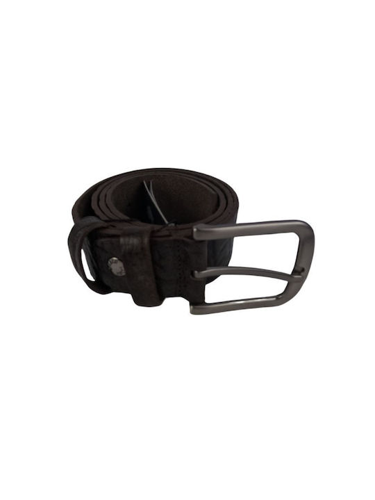 Classic Men's Leather Belt Dac Shop Dark Brown