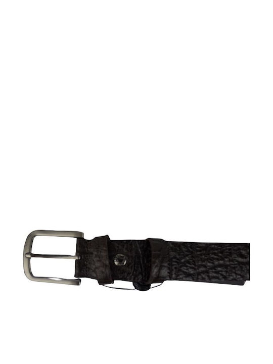Classic Men's Leather Belt Dac Shop Dark Brown