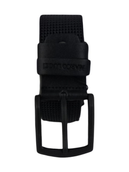 Klassischer Herrenledergürtel Dac Shop Mahagoni Schwarz 125 cm