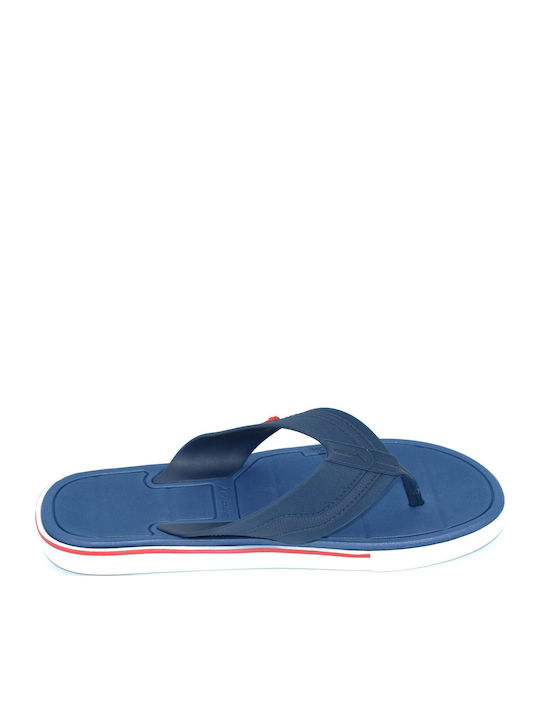 Slapi Bărbați Flip Flops Anatomici Albaștri