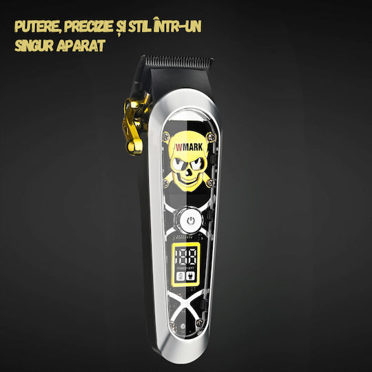 Professional Rechargeable Hair Clipper Black