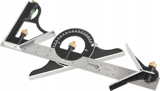 Geko Winkelmesser Zimmerleute Länge 30cm mit Winkelmesser