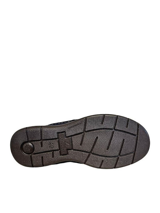 Men's Leather Casual Shoes Blue