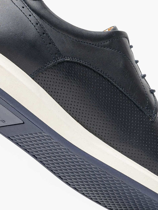 Men's Leather Casual Shoes Blue