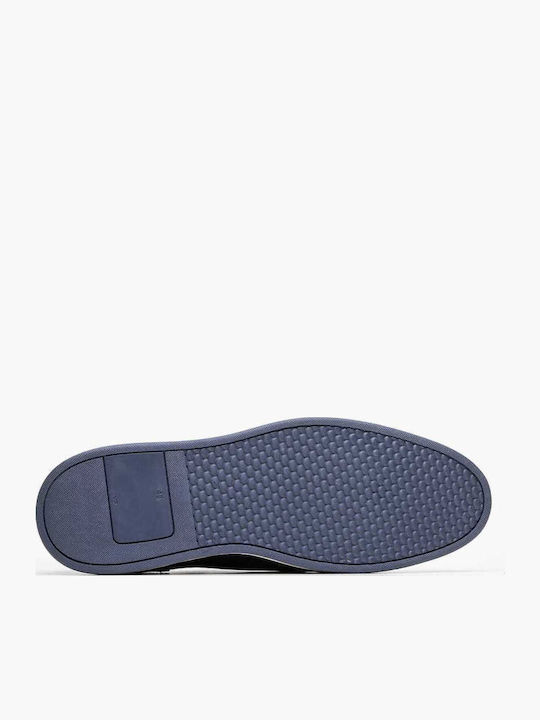 Men's Leather Casual Shoes Blue