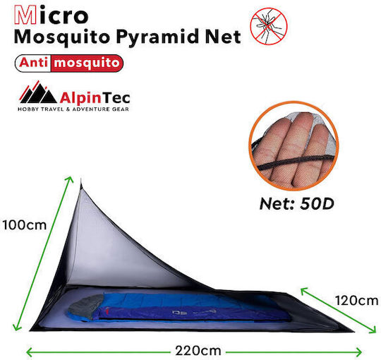 Alpintec Micro Single Mosquito Net 163401
