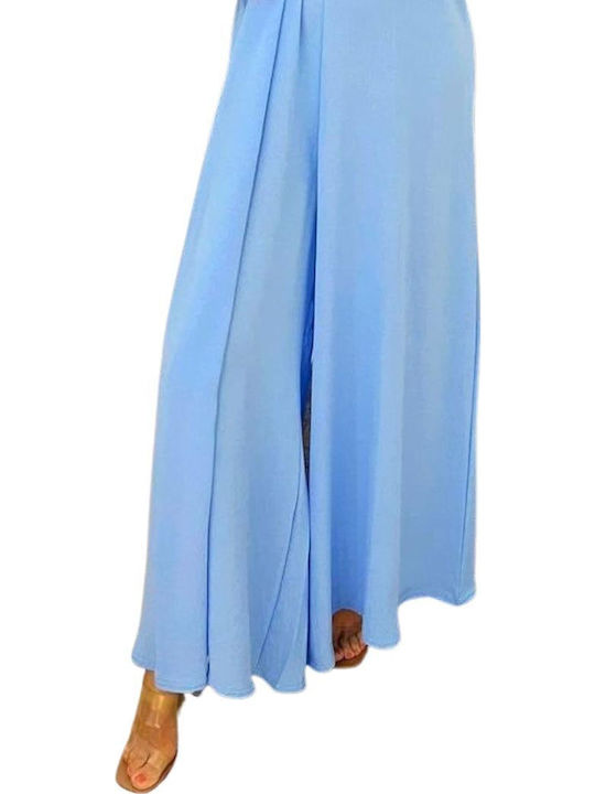 Damen Einteiler Anzug Hellblau