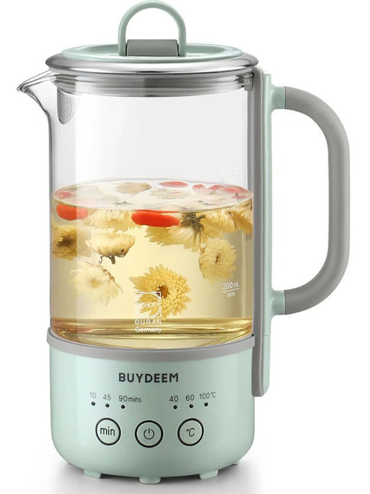 Catler Teekanne mit Filter Rostfreier Stahl Grün 600ml