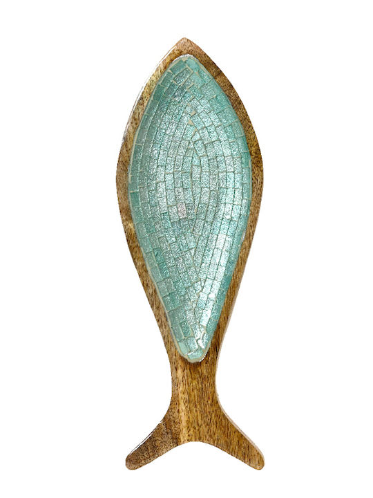 Kaemingk Round Decorative Tray 37x37cm Kaemingk Round Decorative Tray 37x37cm