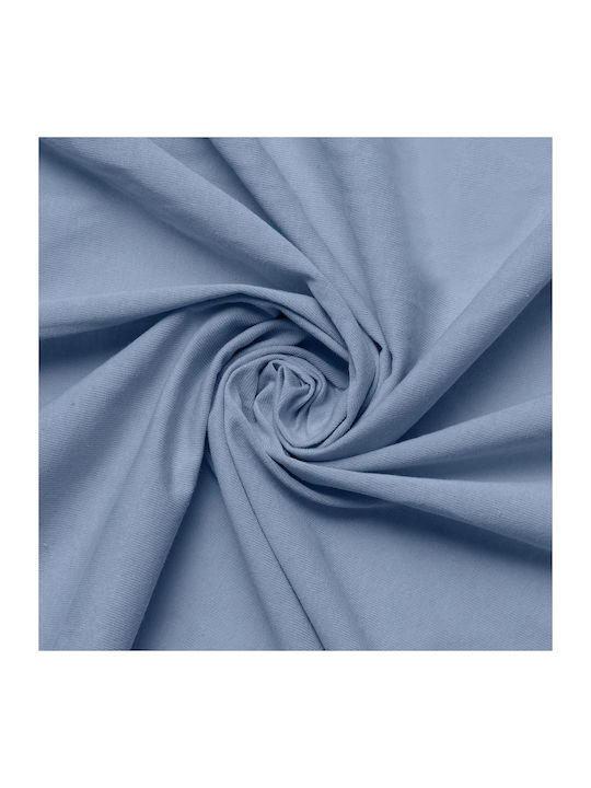 Matex Чаршаф Единично с Ластик 100x200см. Blue_25