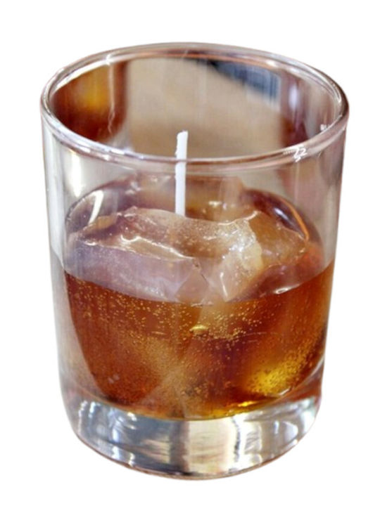 Easter Candle Whiskey 8.5 X 7cm Whiskey Caramel Scent