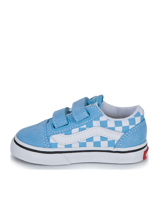Old Skool V Παιδικά Sneakers με Σκρατς Μπλε