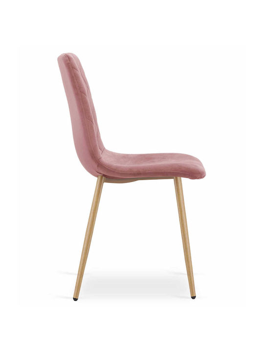Turin Столички Трапезария плюшени Pink Velvet 1бр 60x50x50бр