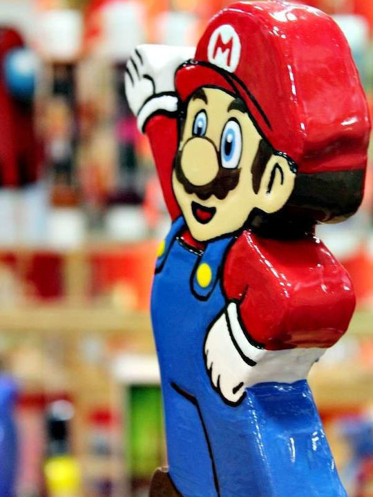 Πασχαλινή Λαμπάδα Πλακέτα Super Mario 001602