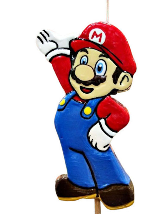 Πασχαλινή Λαμπάδα Πλακέτα Super Mario 001602