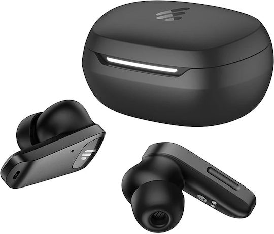 Edifier NeoBuds Planar Bluetooth Handsfree Ακουστικά με Αντοχή στον Ιδρώτα και Θήκη Φόρτισης Μαύρα