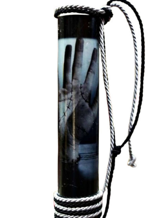 Easter Candle Wednesday Round Handmade 23E003 25cm White