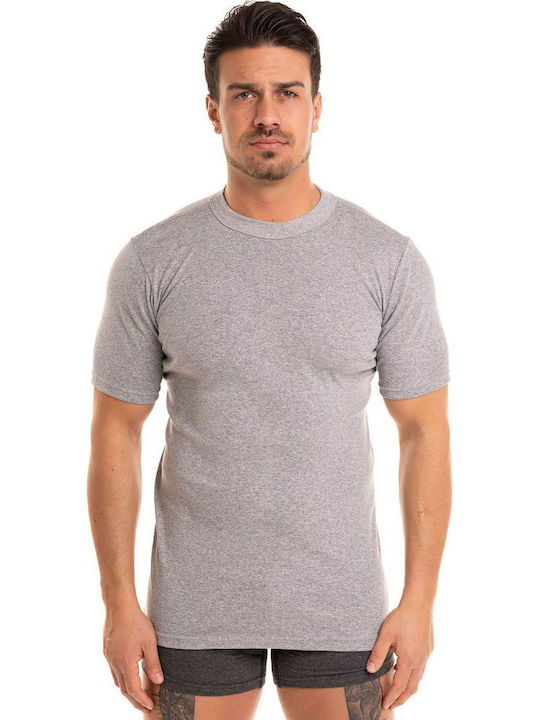 Men's Undershirt Short-sleeved Grey
